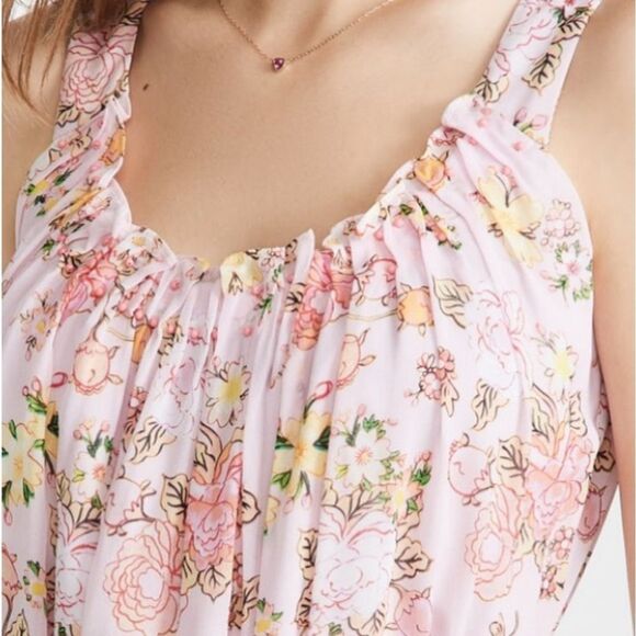 7 - NWT 465.00 Saloni Robyn Dress Size 10 - Picture 3 of 6